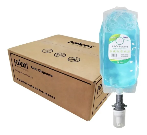 JABON PARA MANOS FOAOM CAJA CON 4 PIEZAS