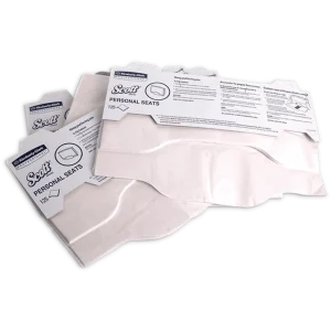 CUBIERTA PARA ASIENTO DE WC KIMBERLY CLARK SCOTT SANIASIENTO 125 PIEZAS CAJA CON 24 PAQUETES