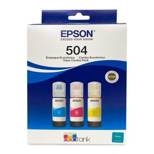 TANQUE DE TINTA EPSON T504 CIAN/MAGENTA/AMARILLO