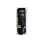 TAPA PARA VASO DE PAPEL INIX TPS16N NEGRA 12 Y 16 OZ CAJA CON 1000 PIEZAS