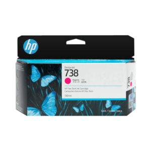 TINTA HP DESIGNJET 738 130ML COLOR MAGENTA/498N6A