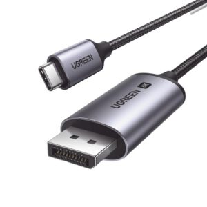 UGREEN-CABLE-DISPLAYPORT-25839-DISPLAYPORT-1-4-MACHO-USB-C-MACHO-7680X4320-8K-3-METROS_T135-177_0 UGREEN CABLE DISPLAYPORT 25839 DISPLAYPORT 1.4 MACHO - USB-C MACHO, 7680X4320 8K, 3 METROS