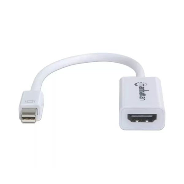 ADAPTADOR-MINI-MANHATTAN-DISPLAYPORT-151399-BLANCO-HDMI-HEMBRA-HDMI-MACHO_A036-132_3 ADAPTADOR MINI MANHATTAN DISPLAYPORT 151399 BLANCO HDMI HEMBRA HDMI MACHO