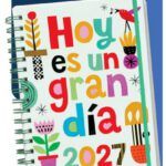 AGENDA DIARIA CON ESPIRAL 2027 FORTEC HOY ES UN GRAN DIA GREAT DAY AD-5129