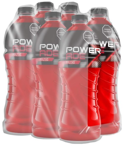 BEBIDA POWERADE FRUTAS 1 L PACK CON 6 PIEZAS