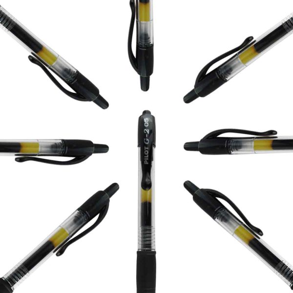 BOLIGRAFO-RETRACTIL-G2-5-TINTA-GEL-NEGRO_B128-035_2 BOLIGRAFO RETRACTIL GEL PILOT G2-5 PUNTO EXTRA FINO 0.5 MM