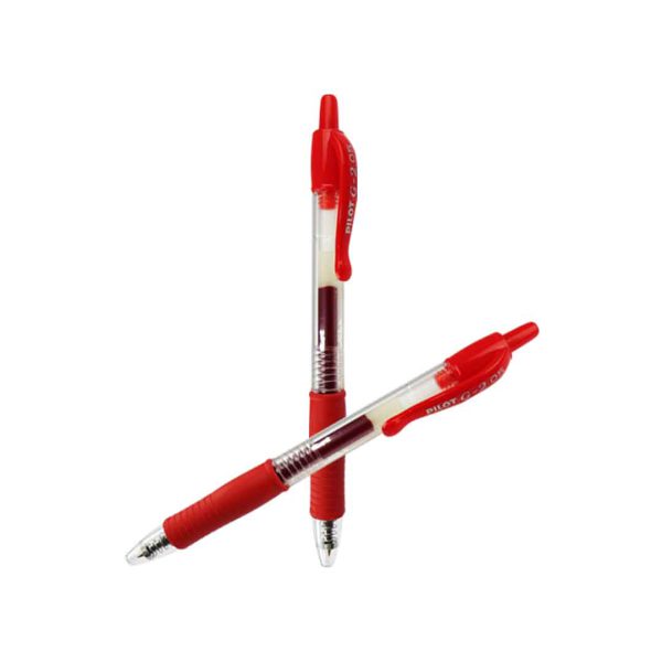 BOLIGRAFO-RETRACTIL-G2-5-TINTA-GEL-ROJO_B128-036_2 BOLIGRAFO RETRACTIL GEL PILOT G2-5 PUNTO EXTRA FINO 0.5 MM
