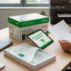 PAPEL XEROX RECICLADO 93% BLANCURA ECOLOGICO 75 G