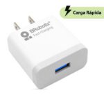 CARGADOR DE PARED BROBOTIX 18W USB A V3 BLANCO