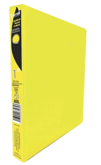 CARPETA-VINIL-ARGOLLA-EN-O-1-PULGADA-SAMSILL-TAMANO-CARTA-185303-COLOR-AMARILLO-NEON-PARA-200-HOJAS_C050-172_1 CARPETA VINIL ARGOLLA EN O 1 PULGADA SAMSILL TAMAÑO CARTA 185303 COLOR AMARILLO NEON PARA 200 HOJAS