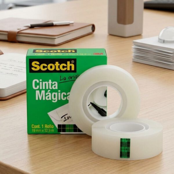 CINTA-ADHESIVA-MAGICA-INVISIBLE-810-DE-19-MM-X-33-M_C160-003_4 CINTA ADHESIVA MAGICA INVISIBLE 810 DE 19 MM X 33 M
