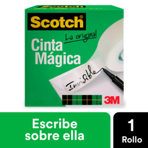 CINTA ADHESIVA MAGICA INVISIBLE 810 DE 24 MM X 65 M
