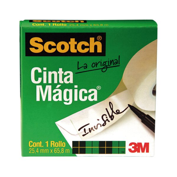 CINTA-ADHESIVA-MAGICA-INVISIBLE-810-DE-24-MM-X-65-M_C160-005-2 CINTA ADHESIVA MAGICA INVISIBLE 810 DE 24 MM X 65 M