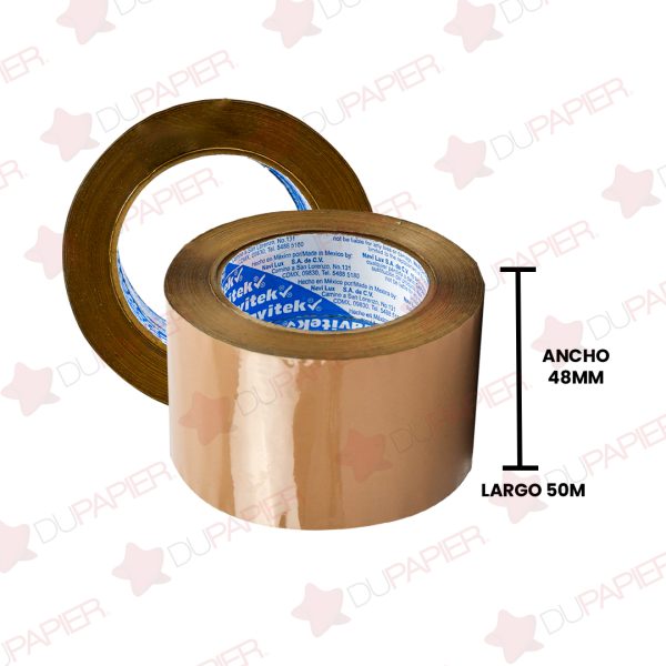CINTA DE EMPAQUE ACRILICO NAVITEK 240 CANELA