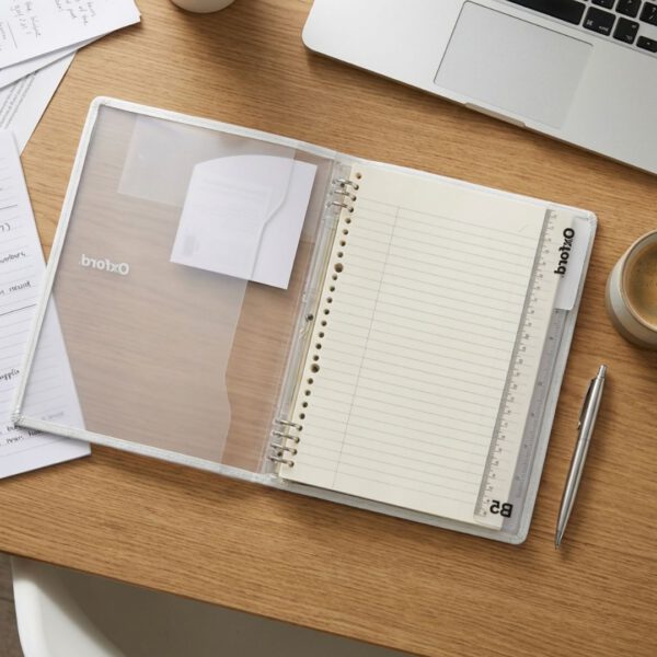 CUADERNO-RELLENABLE-OXFORD-F928-BLANCO-TRASLUCIDO-TAMANO-B5-RAYA_C311-024_4 CUADERNO RELLENABLE OXFORD F928 BLANCO TRASLUCIDO TAMAÑO B5 RAYA