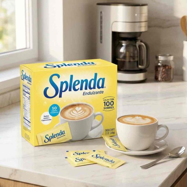 ENDULZANTE SPLENDA CAJA CON 100 SOBRES