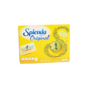 ENDULZANTE SPLENDA CAJA CON 50 SOBRES