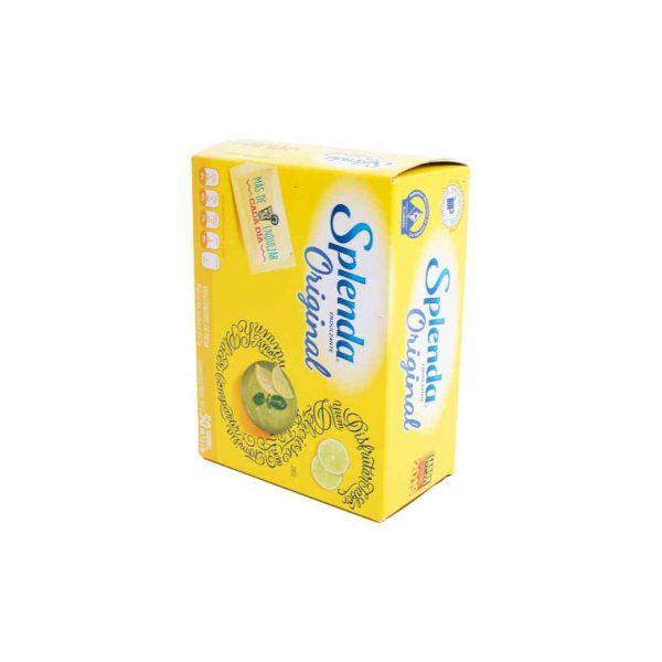 ENDULZANTE SPLENDA CAJA CON 50 SOBRES