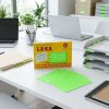 ETIQUETA ADHESIVA LESA NUMERO 1 FLUORESCENTE 5 PAQUETES CON 12 HOJAS