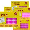 ETIQUETA-ADHESIVA-LESA-NUMERO-10-ROSA-FLUORESCENTE-11-MM-REDONDA-PAQUETE-CON-5-SOBRES_E130-433_2 ETIQUETA ADHESIVA LESA NUMERO 10 FLUORESCENTE 5 PAQUETES CON 12 HOJAS