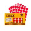 ETIQUETA-ADHESIVA-LESA-NUMERO-22-ROJO-FLUORESCENTE-32-MM-REDONDA-PAQUETE-CON-5-SOBRES_E130-437_1 ETIQUETA ADHESIVA LESA NUMERO 22 FLUORESCENTE 5 PAQUETES CON 12 HOJAS