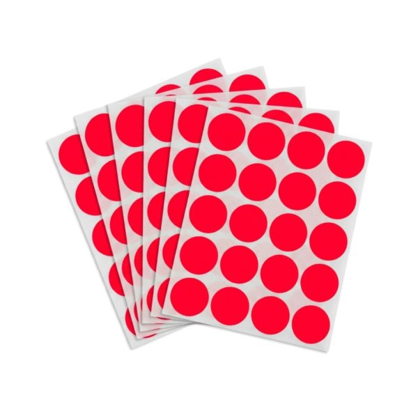 ETIQUETA-ADHESIVA-LESA-NUMERO-22-ROJO-FLUORESCENTE-32-MM-REDONDA-PAQUETE-CON-5-SOBRES_E130-437_3 ETIQUETA ADHESIVA LESA NUMERO 22 FLUORESCENTE 5 PAQUETES CON 12 HOJAS