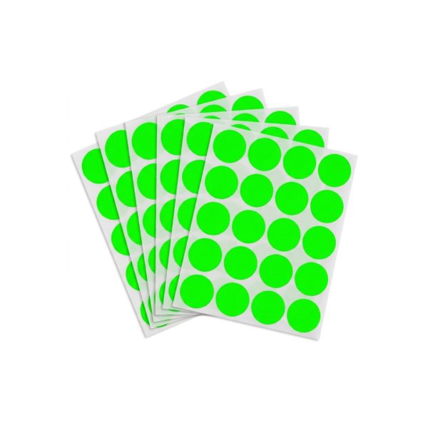 ETIQUETA-ADHESIVA-LESA-NUMERO-22-VERDE-FLUORESCENTE-32-MM-REDONDA-PAQUETE-CON-5-SOBRES_E130-436_3 ETIQUETA ADHESIVA LESA NUMERO 22 FLUORESCENTE 5 PAQUETES CON 12 HOJAS