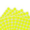 ETIQUETA ADHESIVA LESA NUMERO 9 FLUORESCENTE 5 PAQUETES CON 12 HOJAS