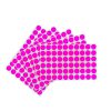 ETIQUETA ADHESIVA LESA NUMERO 9 FLUORESCENTE 5 PAQUETES CON 12 HOJAS