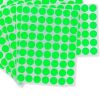 ETIQUETA ADHESIVA LESA NUMERO 9 FLUORESCENTE 5 PAQUETES CON 12 HOJAS