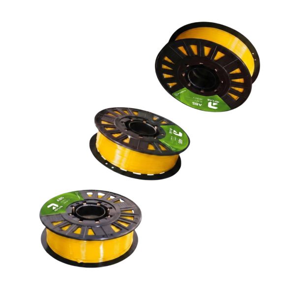 FILAMENTO PARA IMPRESION 3D 4DLAB ABS AMARILLO BOBINA DE 1 KG CFIX1ABS-4