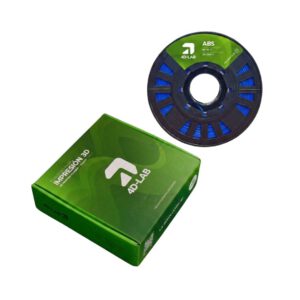 FILAMENTO PARA IMPRESION 3D 4DLAB ABS AZUL REY BOBINA DE 1 KG X1ABS-6R-L