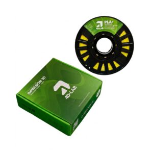 FILAMENTO PARA IMPRESION 3D 4DLAB PLA AMARILLO BOBINA DE 1 KG X1PLA-4-LAB