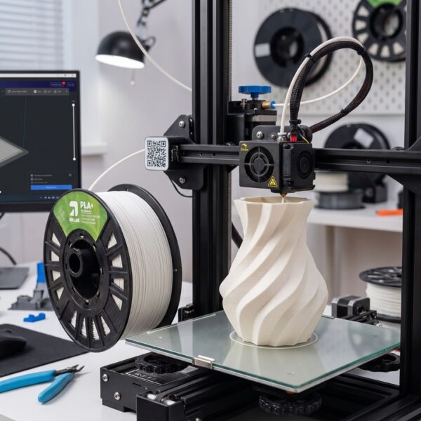 FILAMENTO PARA IMPRESION 3D 4DLAB PLA BLANCO BOBINA DE 1 KG X1PLA-9-LAB FILAMENTO PARA IMPRESION 3D 4DLAB PLA BLANCO BOBINA DE 1 KG X1PLA-9-LAB