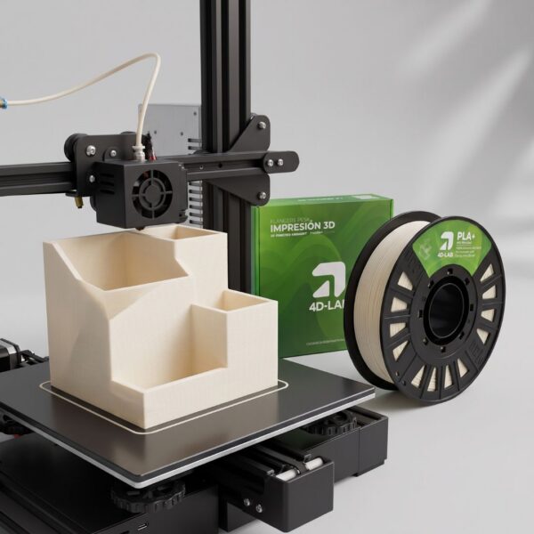 FILAMENTO PARA IMPRESION 3D 4DLAB PLA BLANCO HUESO BOBINA DE 1 KG X1PLA-9H-LAB FILAMENTO PARA IMPRESION 3D 4DLAB PLA BLANCO HUESO BOBINA DE 1 KG X1PLA-9H-LAB