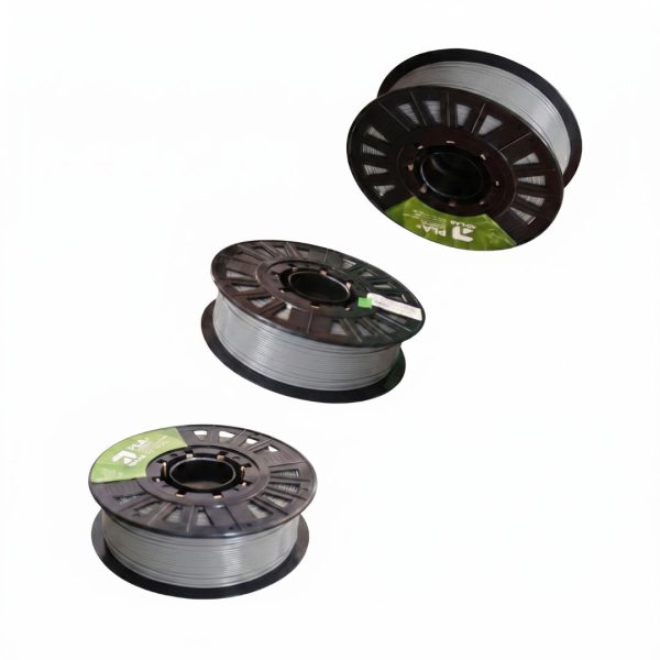 FILAMENTO PARA IMPRESION 3D 4DLAB PLA GRIS CLARO BOBINA DE 1 KG X1PLA-8-LAB