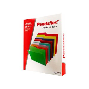 FOLDER CARTA PENDAFLEX BITONO PAQUETE CON 50 PIEZAS