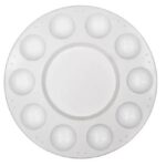 GODETE CIRCULAR DE PLASTICO CON 10 CAVIDADES PAQUETE CON 5 PIEZAS