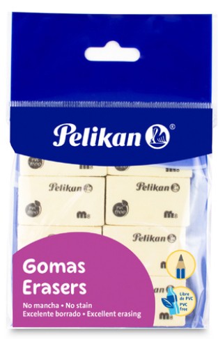 GOMA-PELIKAN-BLANCA-M8-CON-8-PIEZAS_G025-115_1-1 GOMA PELIKAN BLANCA M8 CON 8 PIEZAS