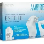 GUANTES DE LATEX NO ESTERIL TALLA CHICA CON 100 PIEZAS