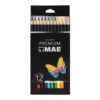 LAPICES DE COLORES PREMIUM MAE CON 12 PIEZAS