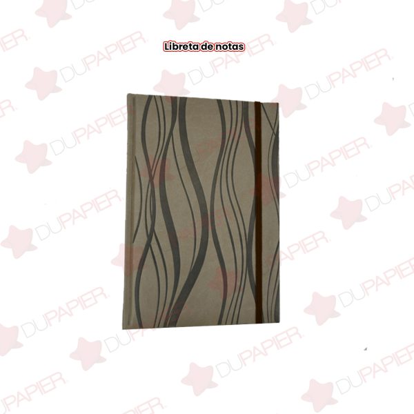 LIBRETA-DE-NOTAS-DANPEX-TUCSON-COLOR-GRIS-RAYA-CON-160-PAGINAS_L301-016_1 LIBRETA DE NOTAS DANPEX STRIPES TU762B RAYA 80 HOJAS PASTA DURA