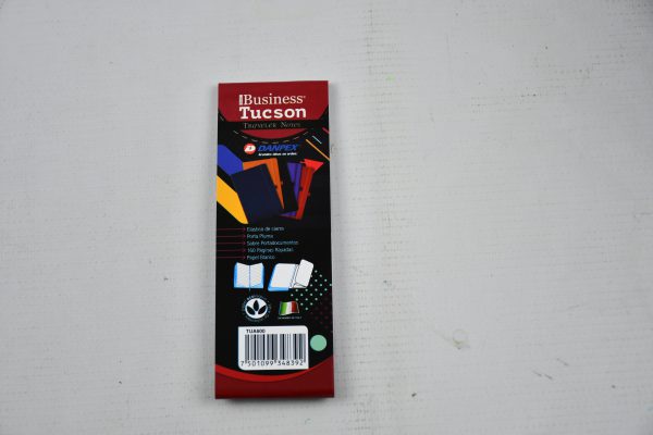 LIBRETA-POCKET-DANPEX-TUCSON-COLOR-ROJO-RAYA-CON-160-PAGINAS_L120-010_1 LIBRETA DE BOLSILLO DANPEX TUCSON TUA600 RAYA 80 HOJAS PASTA DURA