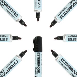 MARCADOR PERMANENTE SHARPIE ESTERBROOK ESTUCHE CON 12 PIEZAS