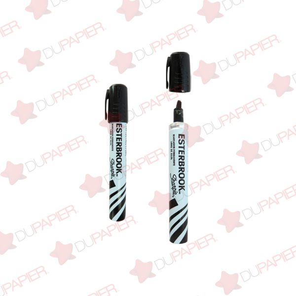 MARCADOR PERMANENTE SHARPIE ESTERBROOK ESTUCHE CON 12 PIEZAS