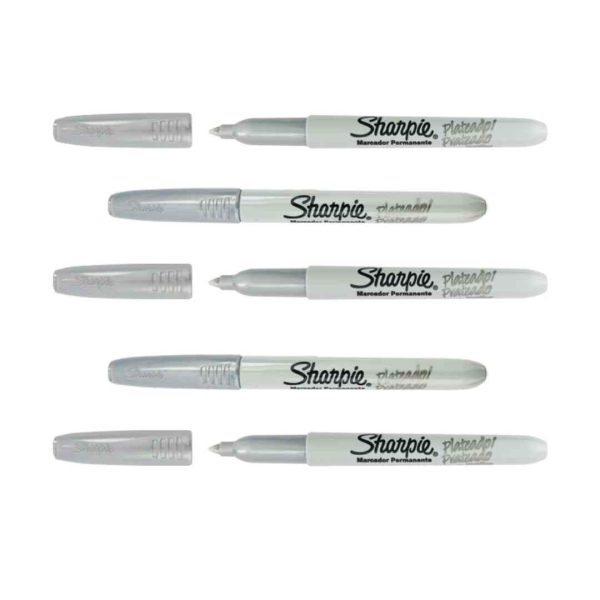 MARCADOR-PERMANENTE-SHARPIE-PTO-FINO-METALICO-PLATA_M042-394_12 MARCADOR PERMANENTE SHARPIE FINO INDIVIDUAL