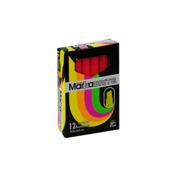 MARCATEXTO BOLEX CAJA CON 12 PIEZAS