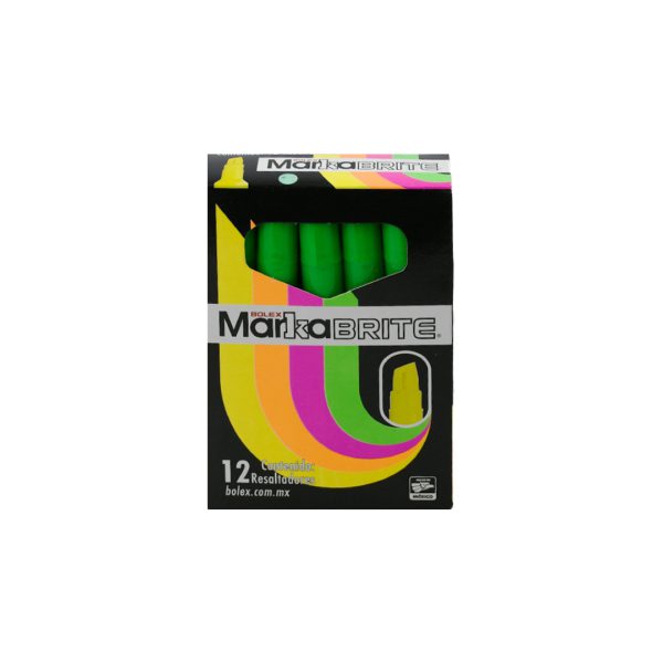 MARCATEXTO BOLEX CAJA CON 12 PIEZAS