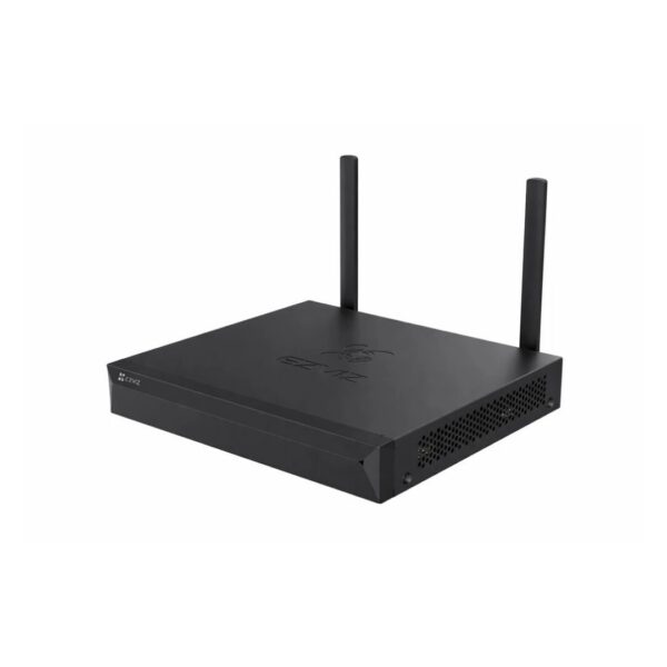 NVR 3K 5 MEGA PIXELES EZVIZ 4 CAMARAS CSX5S 4W NEGRO 2 ANTENAS WIFI ALMACENAMIENTO 8TB