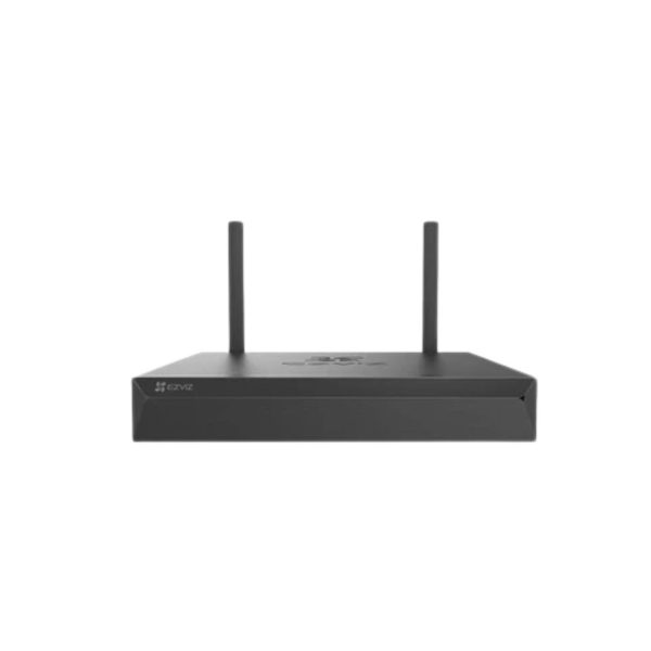 NVR 3K 5 MEGA PIXELES EZVIZ 4 CAMARAS CSX5S 4W NEGRO 2 ANTENAS WIFI ALMACENAMIENTO 8TB